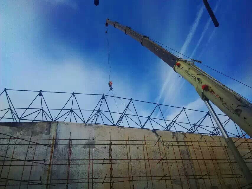 荆州食堂网架结构工程